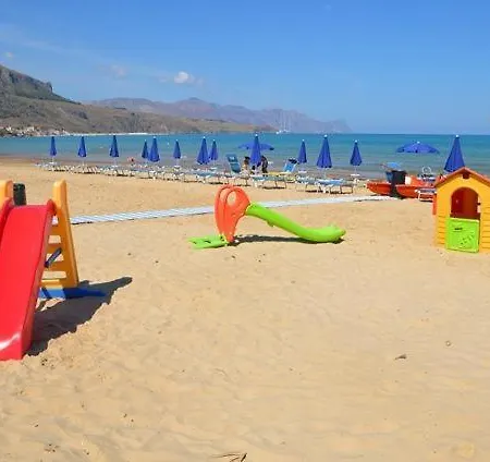 On The Plaia Castellammare del Golfo